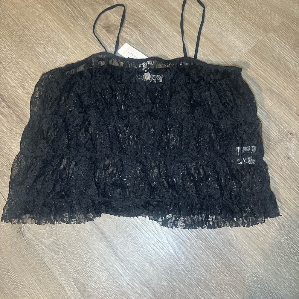 Porridge Clothing x Anthropologie NWT Lace Bustier Cami Size Small